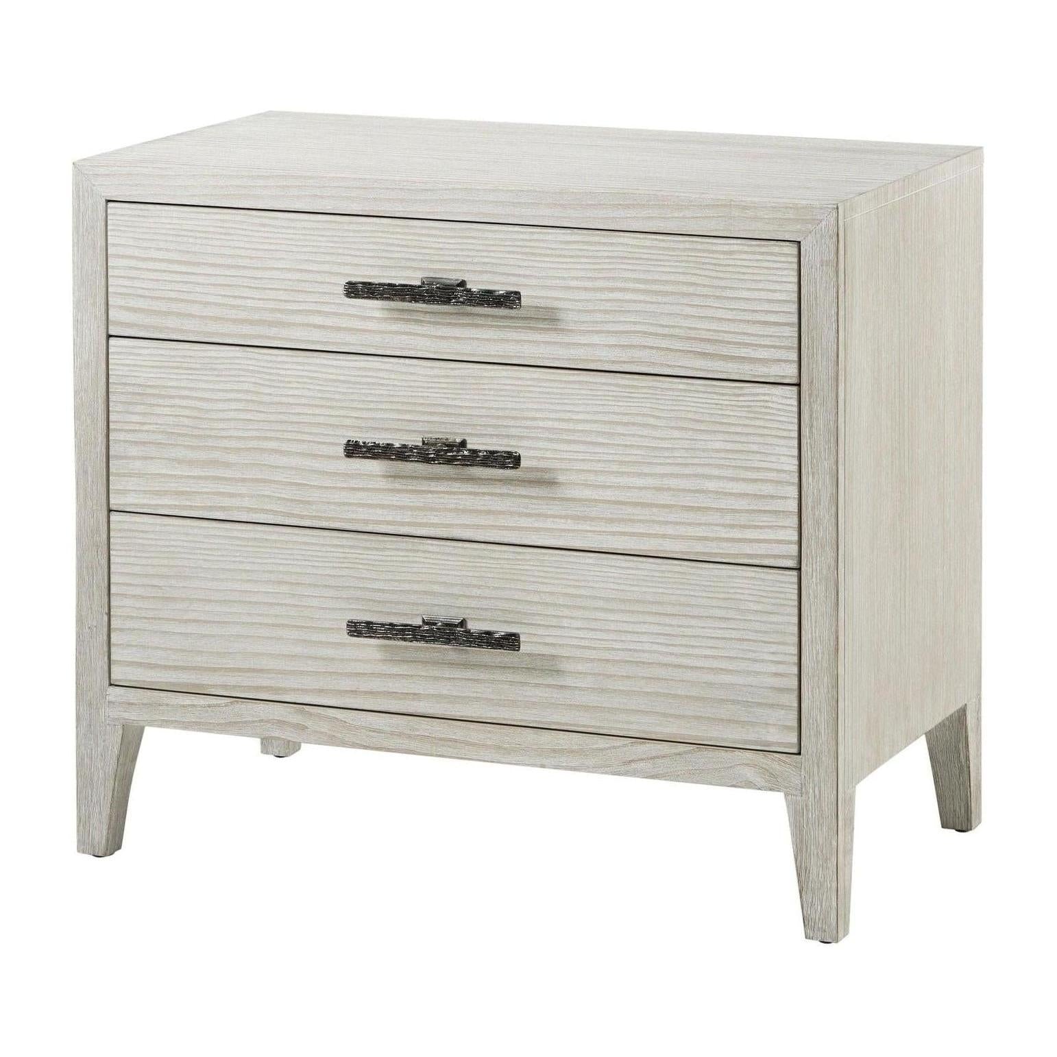 Theodore Alexander Breeze Three Drawer Nightstand