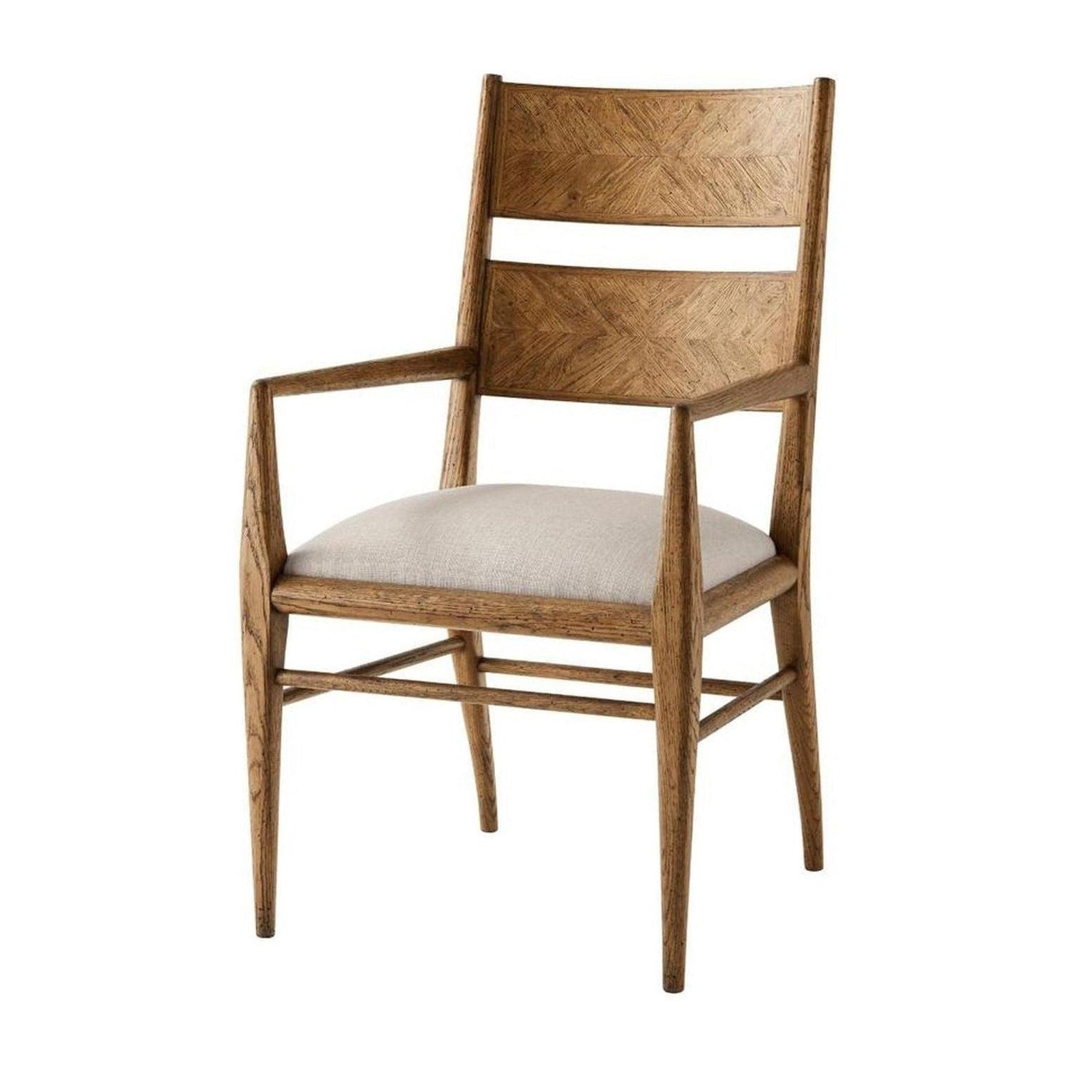 Theodore Alexander Nova Dining Arm Chair - Set of 2