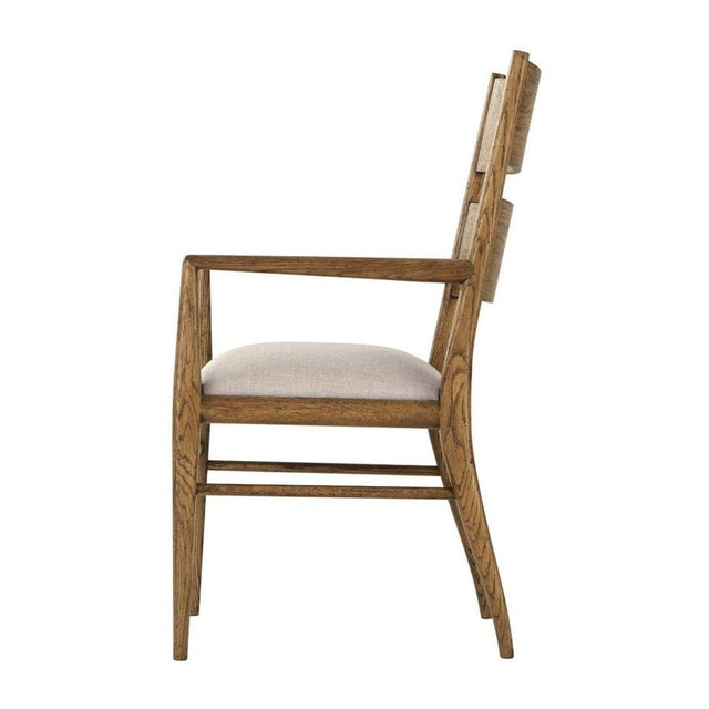 Theodore Alexander Nova Dining Arm Chair - Set of 2