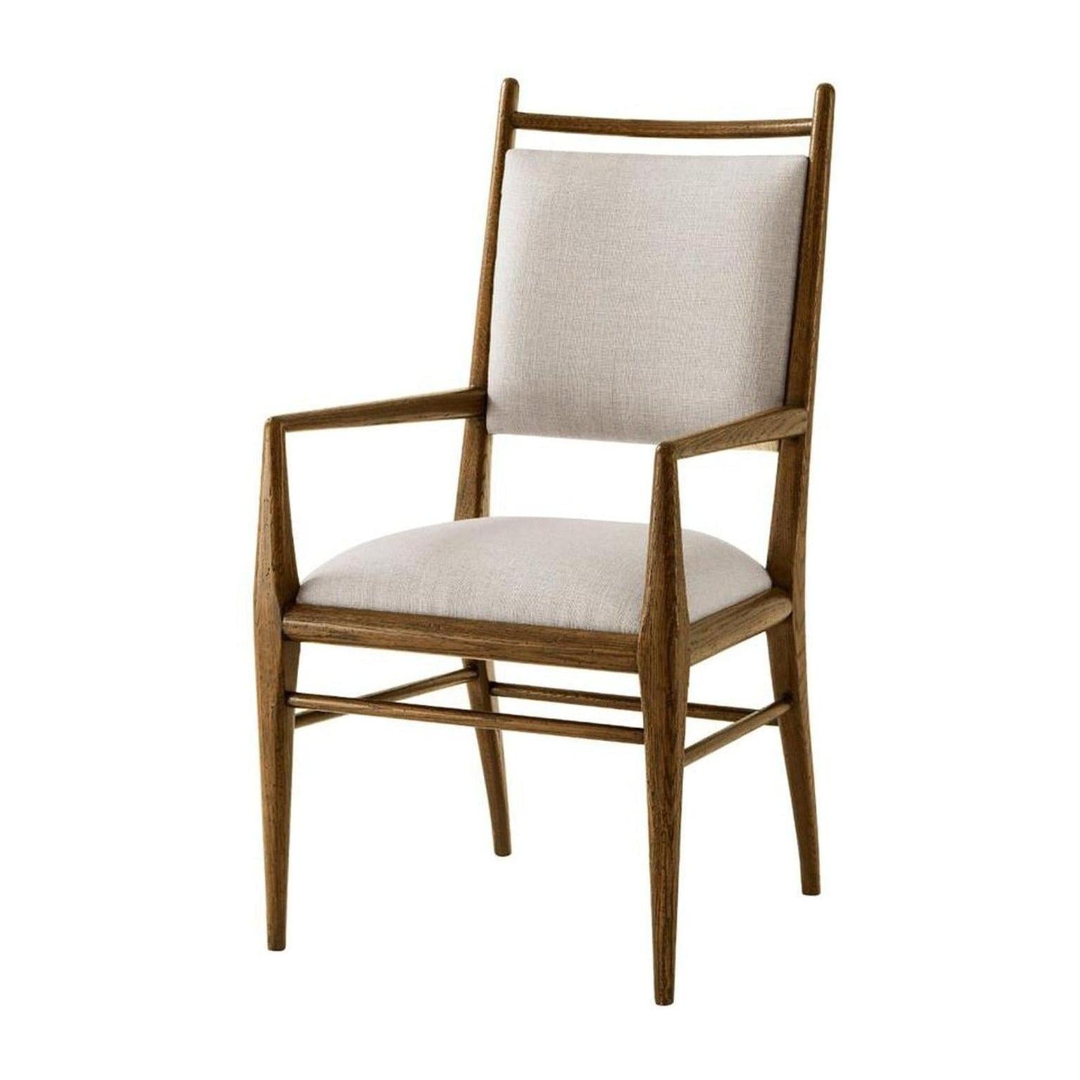 Theodore Alexander Nova Dining Arm Chair II - Set of 2