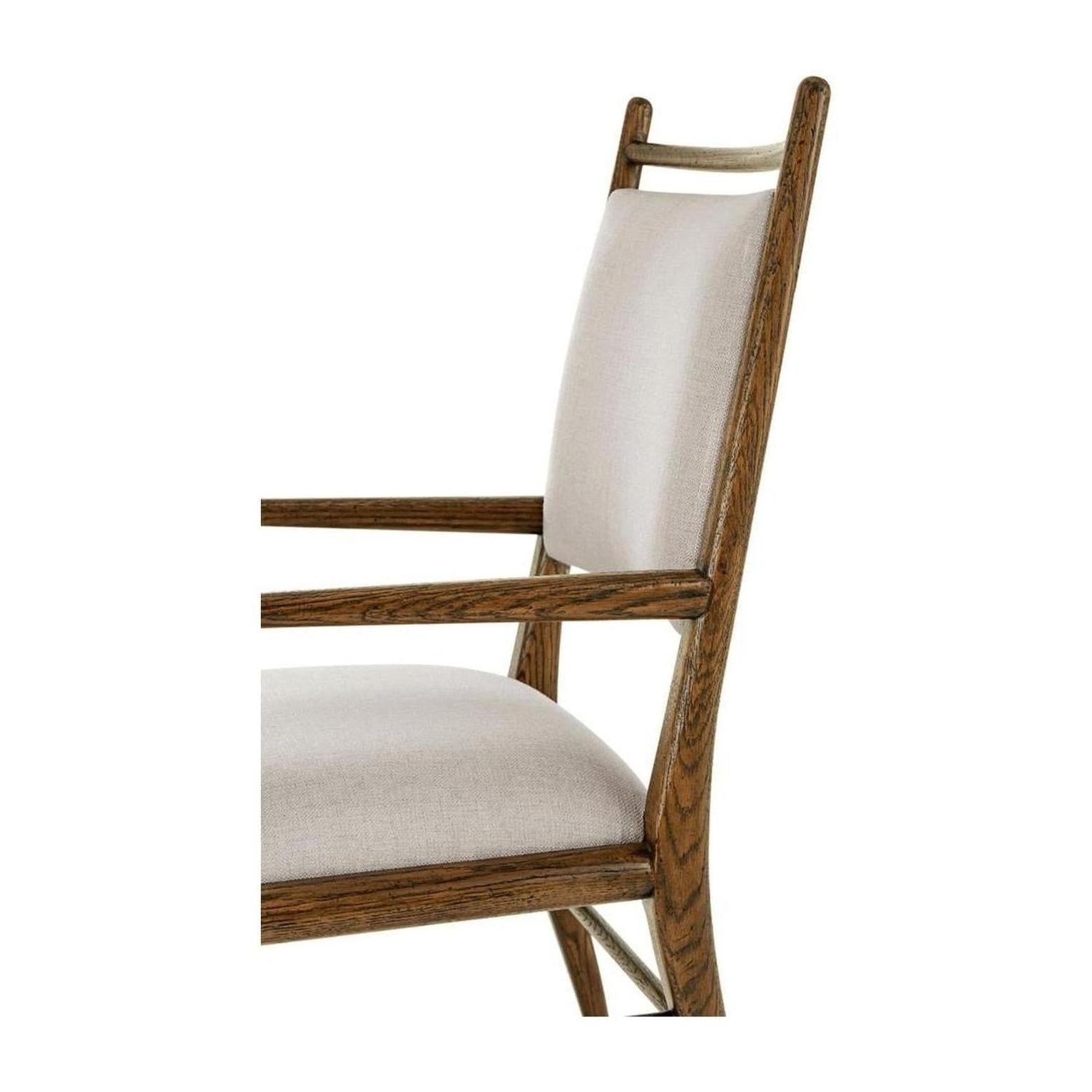 Theodore Alexander Nova Dining Arm Chair II - Set of 2