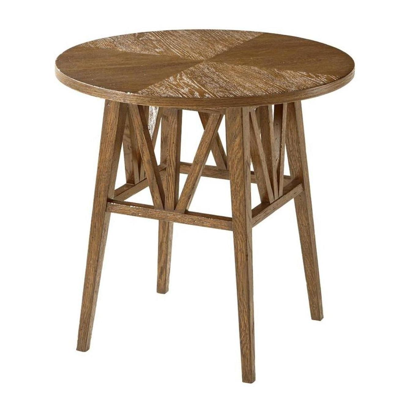 Theodore Alexander Nova Round Side Table