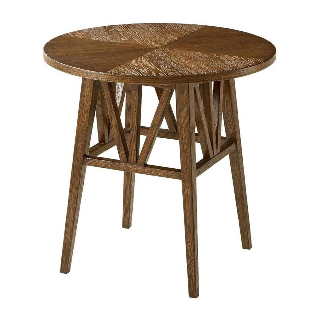 Theodore Alexander Nova Round Side Table