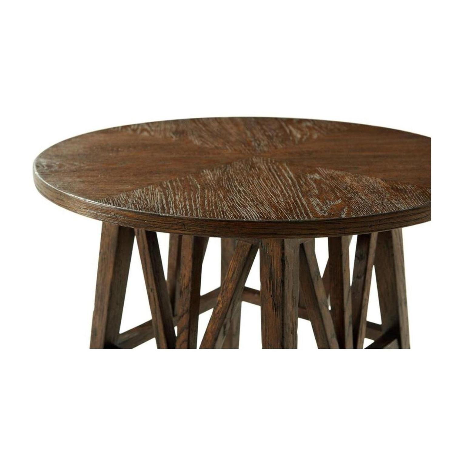 Theodore Alexander Nova Round Side Table