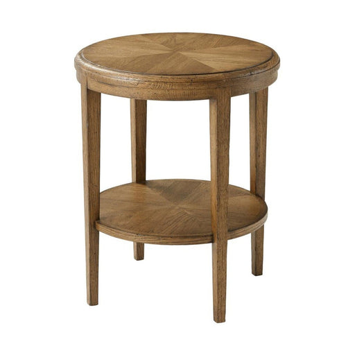 Theodore Alexander Nova Two Tiered Round Side Table