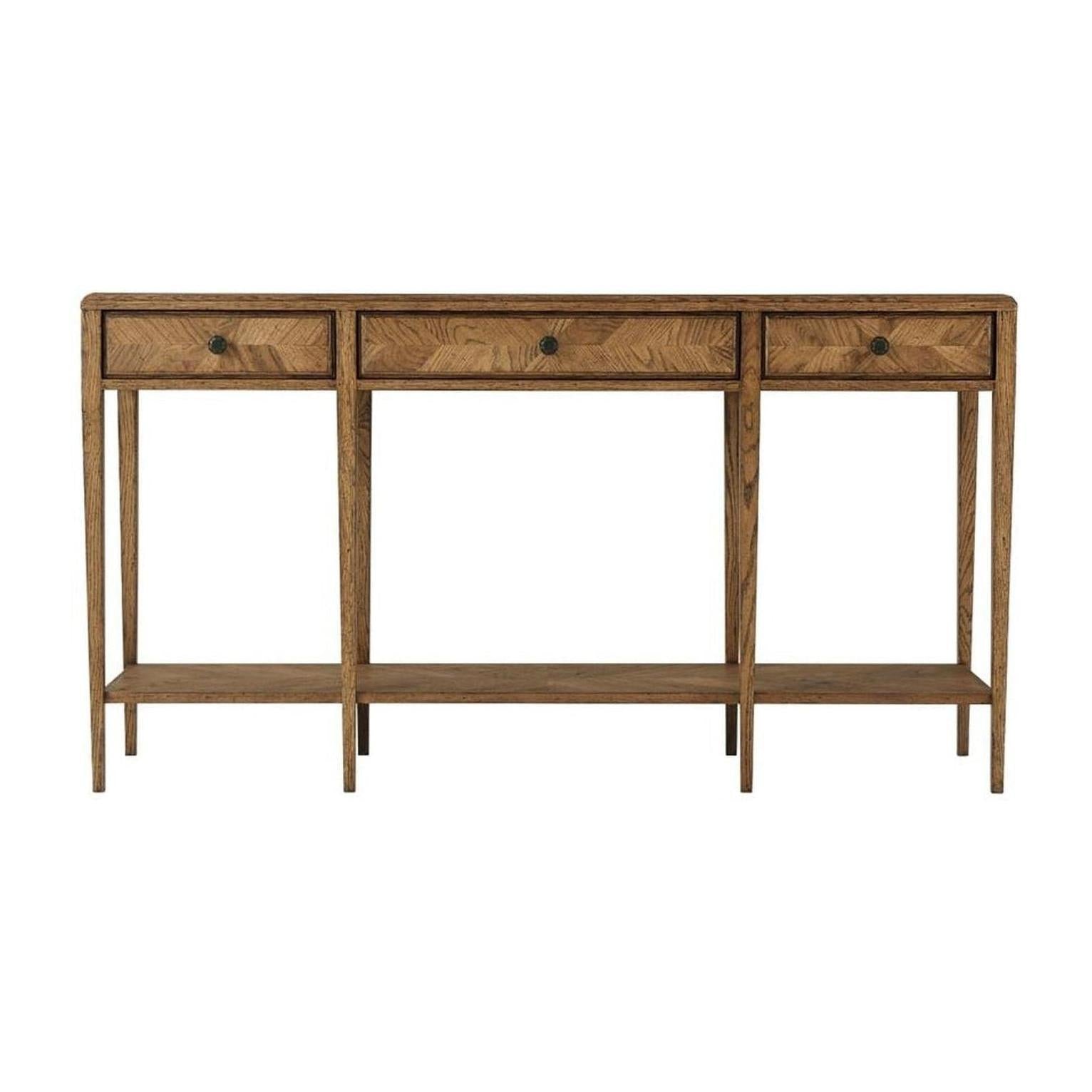 Theodore Alexander Nova Two Tiered Console Table