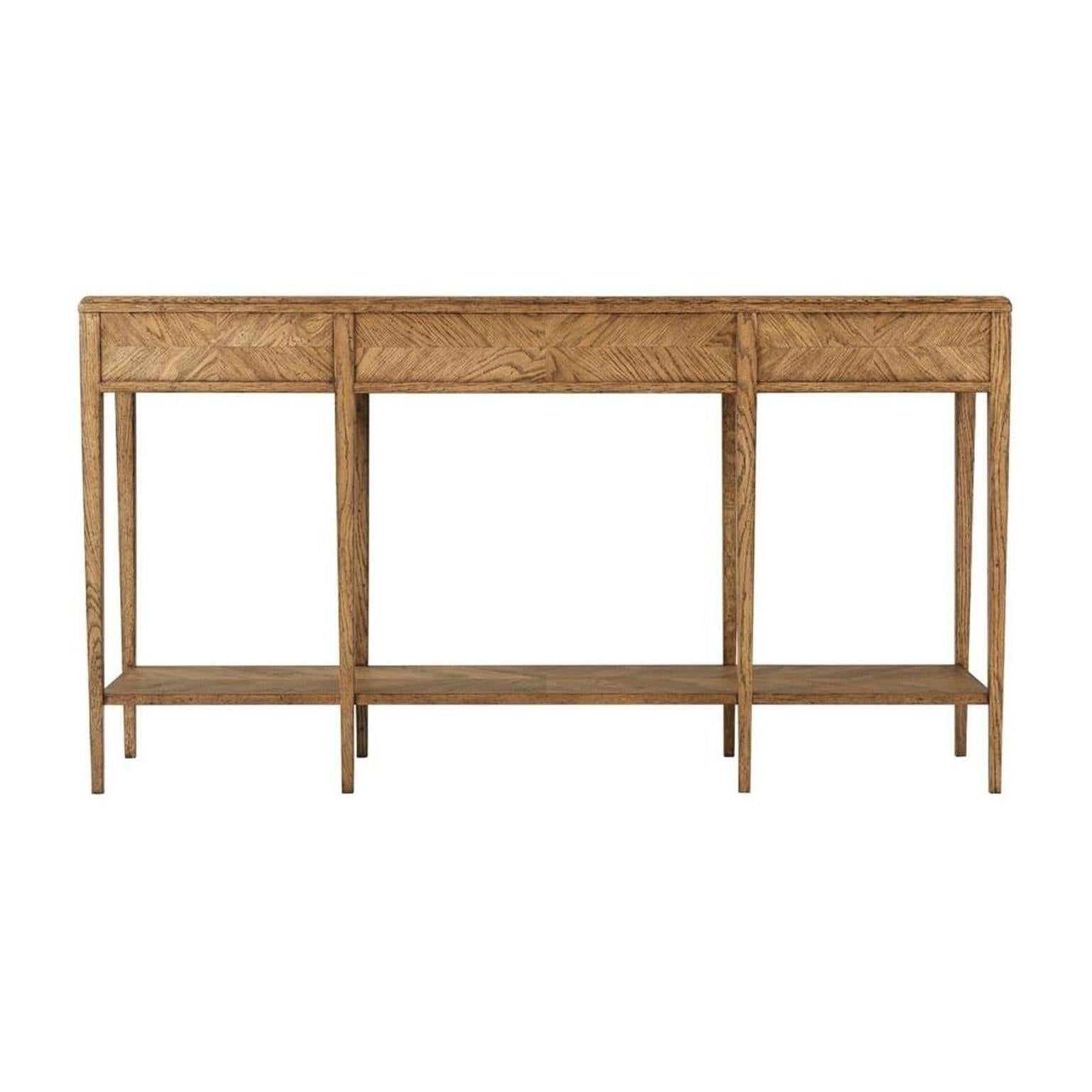 Theodore Alexander Nova Two Tiered Console Table