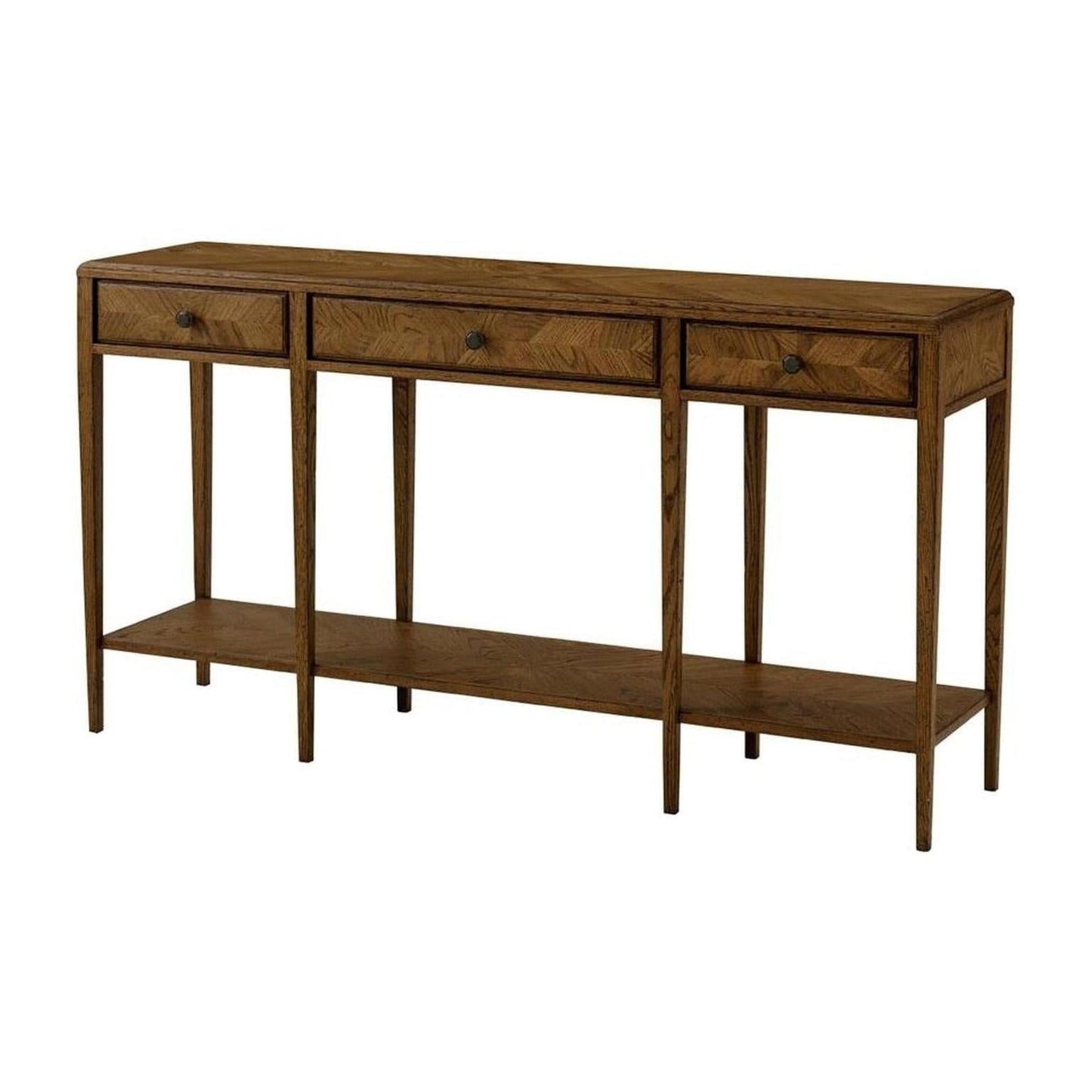 Theodore Alexander Nova Two Tiered Console Table