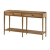 Theodore Alexander Nova Two Frieze Drawers Console Table