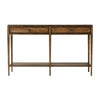 Theodore Alexander Nova Two Frieze Drawers Console Table