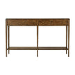 Theodore Alexander Nova Two Frieze Drawers Console Table