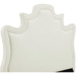 TOV Furniture Serenity Cream Velvet Bed