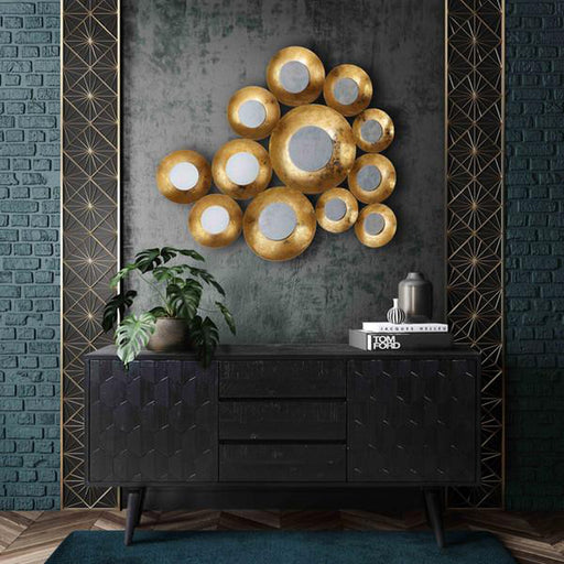 TOV Furniture Vivid Gold Mirror