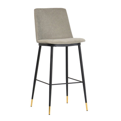 TOV Furniture Evora Velvet Counter Stool Set of 2