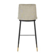 TOV Furniture Evora Velvet Counter Stool Set of 2
