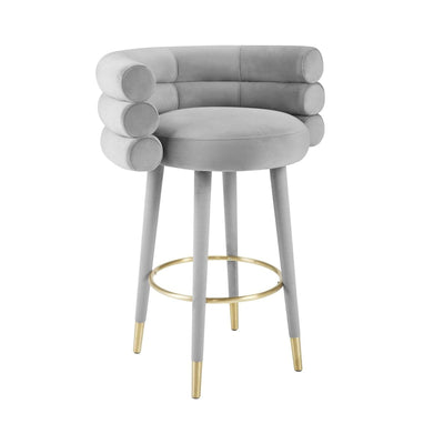 TOV Furniture Betty Velvet Barstool