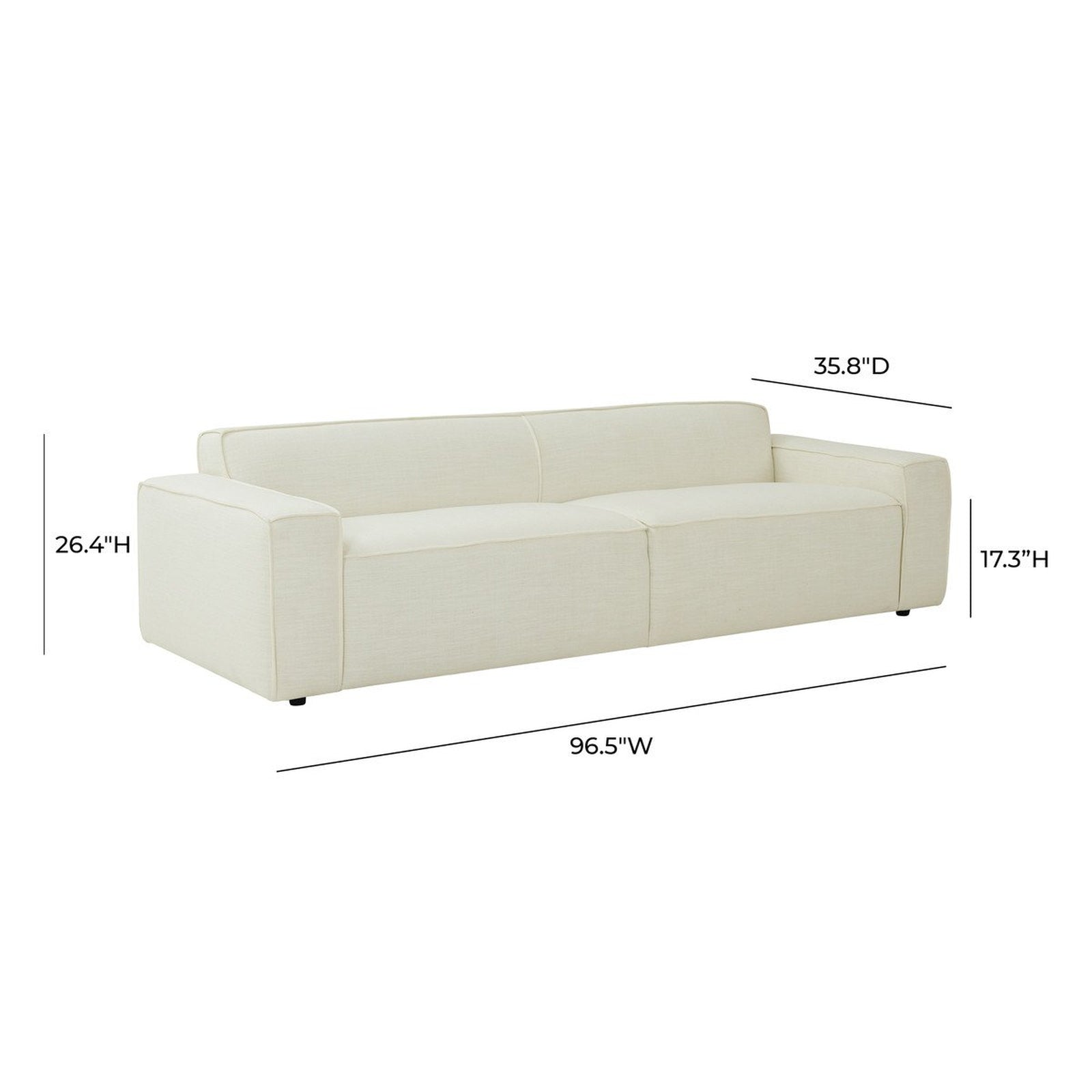 TOV Furniture Olafur Velvet Sofa