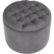 TOV Furniture Queen Velvet Storage Ottoman