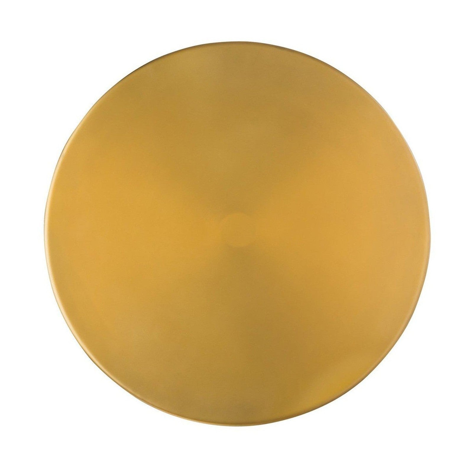 TOV Furniture Blaze Glass and Brass Side Table