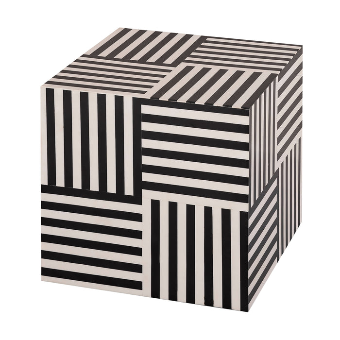 TOV Furniture Cube Side Table