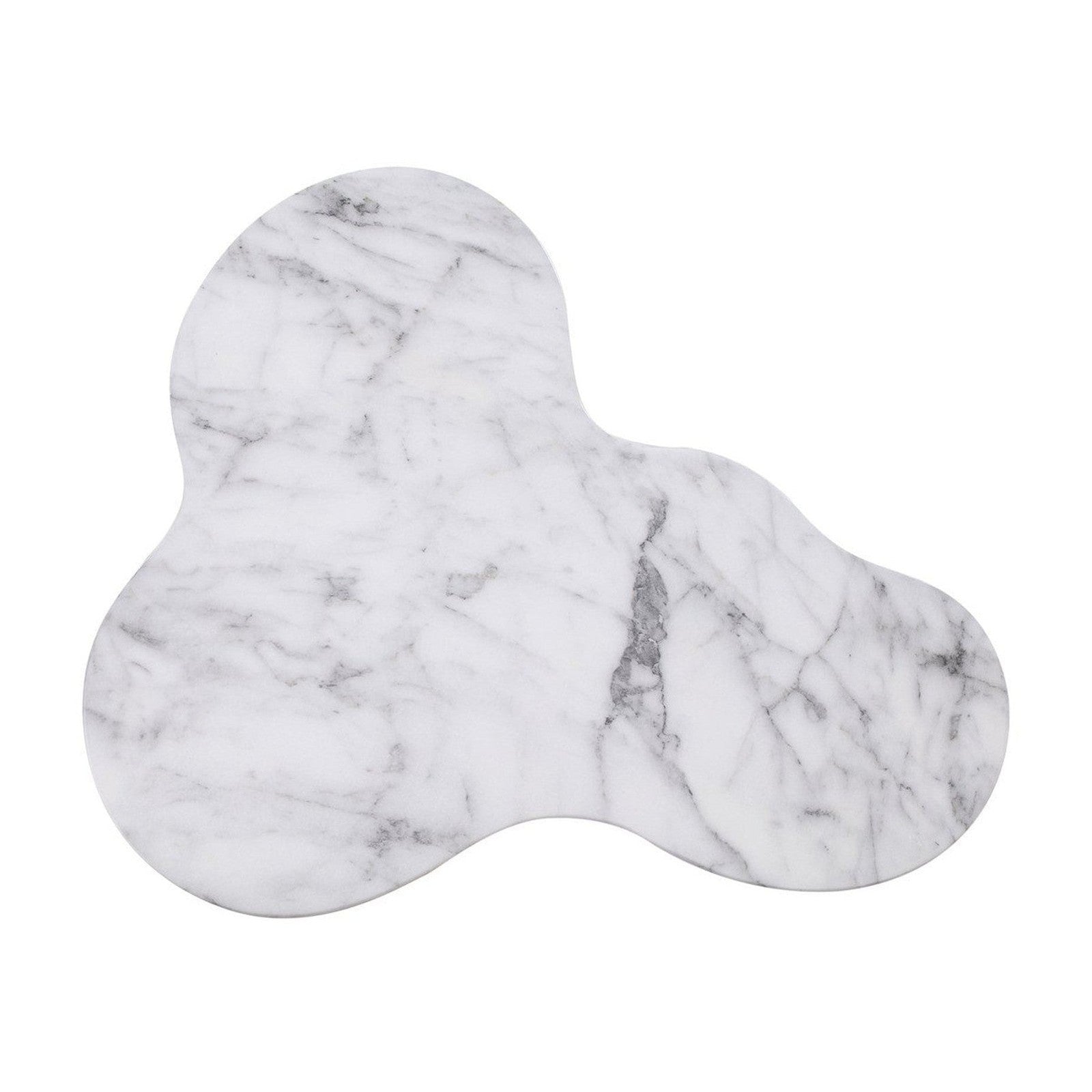TOV Furniture Slab Marble Side Table