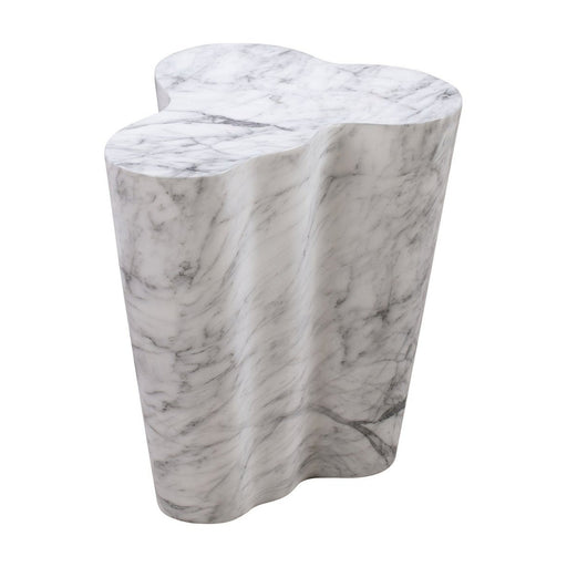 TOV Furniture Slab Marble Side Table