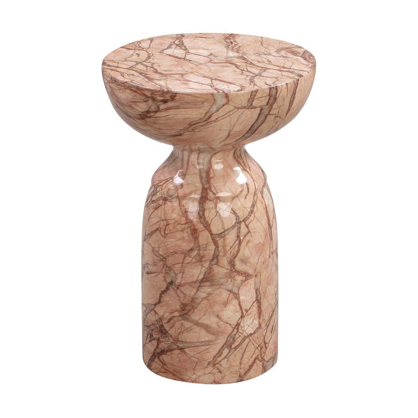 TOV Furniture Rue Marble Side Table