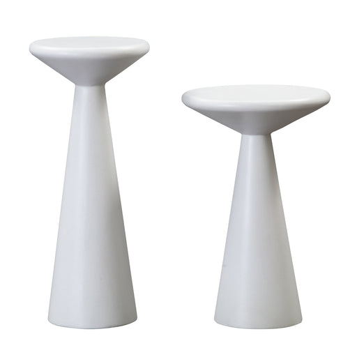 TOV Furniture Gianna Concrete Accent Tables - Set of 2