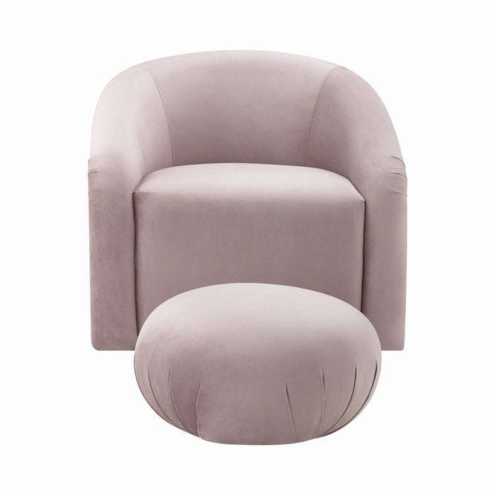 TOV Furniture Boboli Chair + Ottoman Set