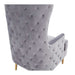TOV Furniture Alina Tall Tufted Back Chair by Inspire Me! Home Decor