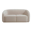 TOV Furniture Yara Pleated Velvet Loveseat by Inspire Me! Home Decor