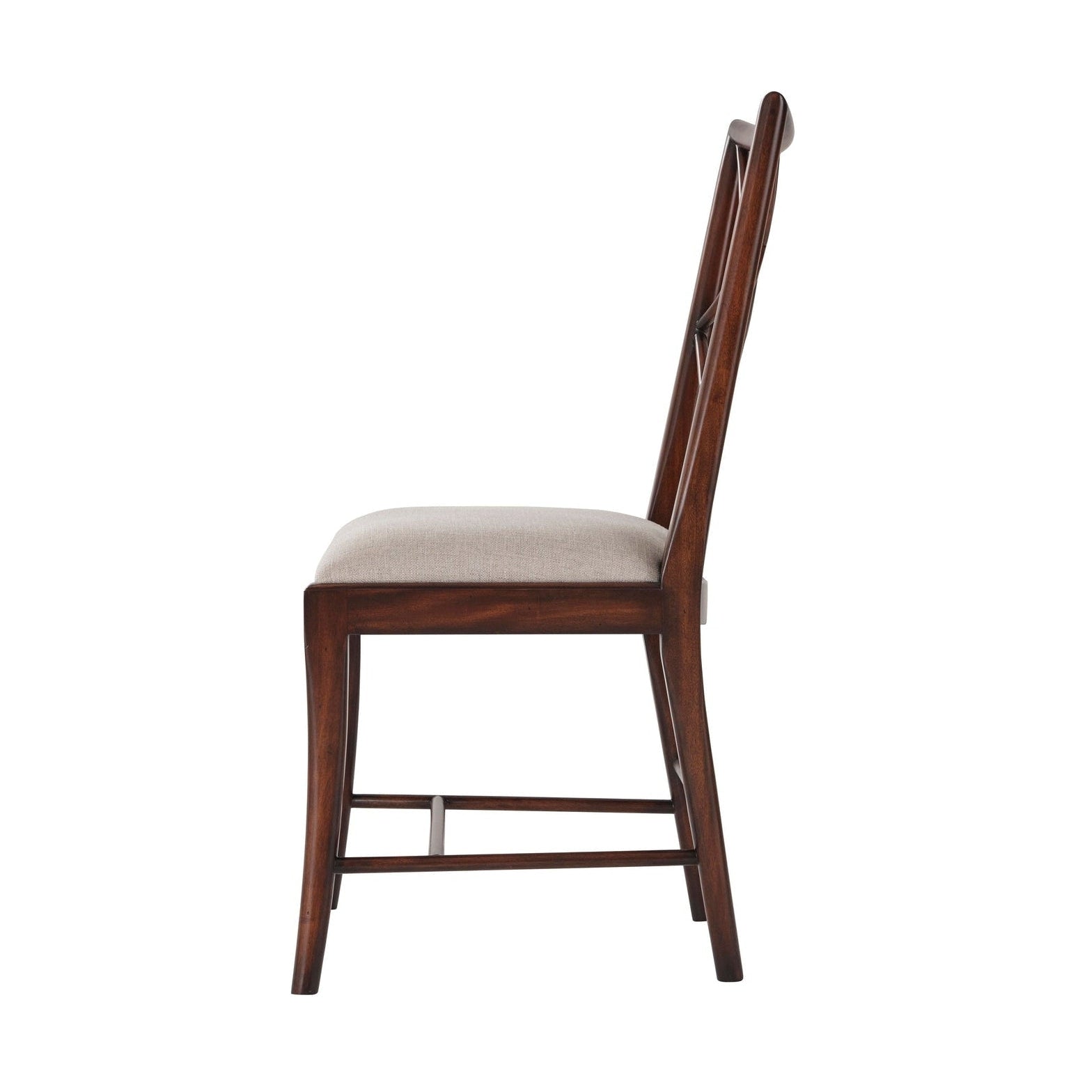 Theodore Alexander A Delicate Trellis Side Chair - Set of 2