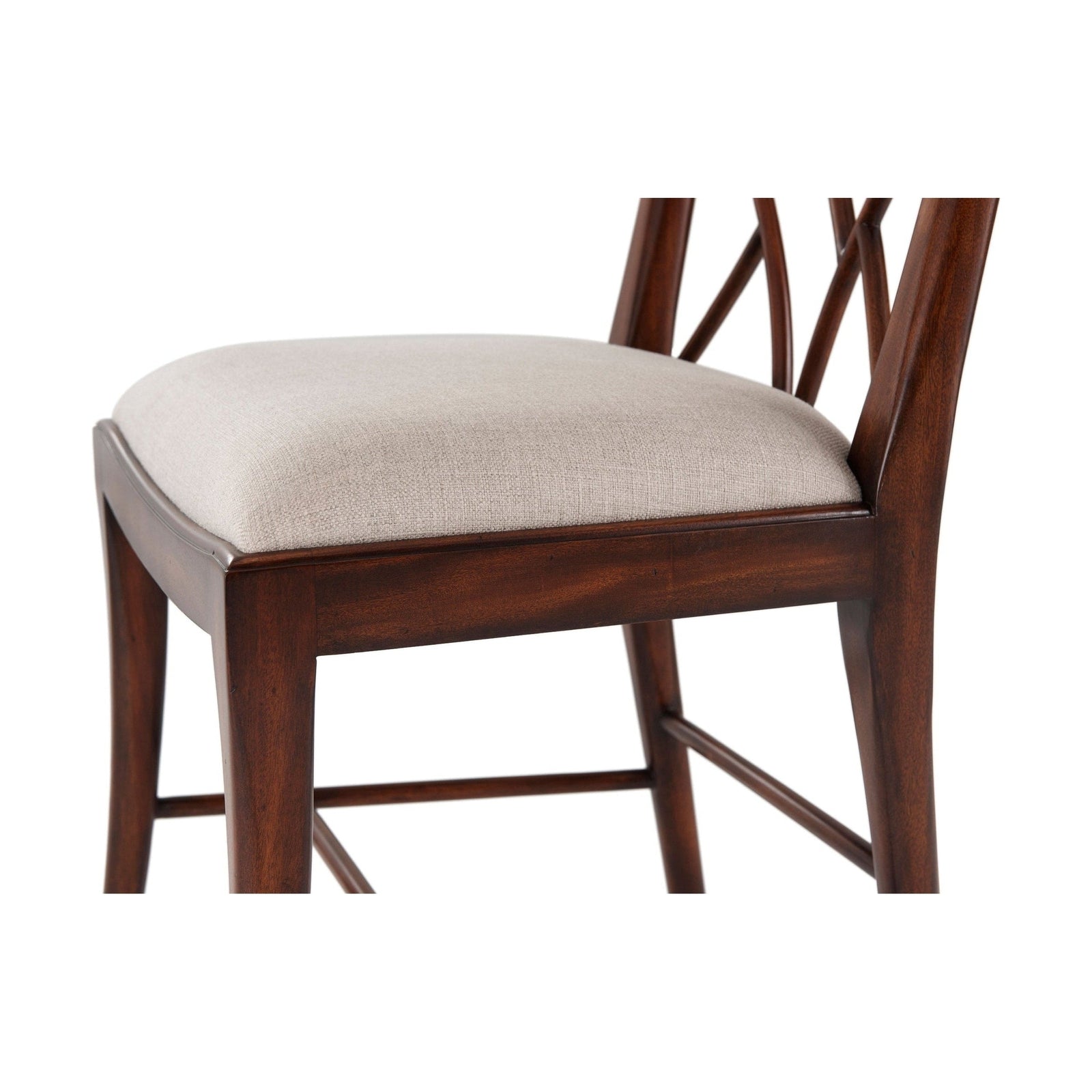 Theodore Alexander A Delicate Trellis Side Chair - Set of 2