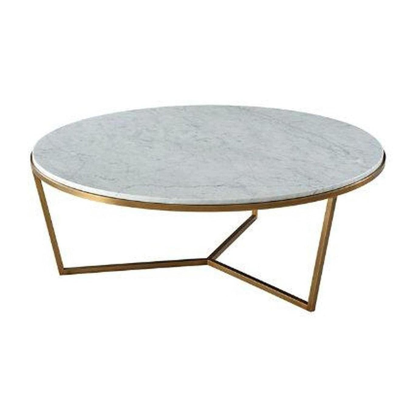 Theodore Alexander TA Studio Fisher Round Cocktail Table