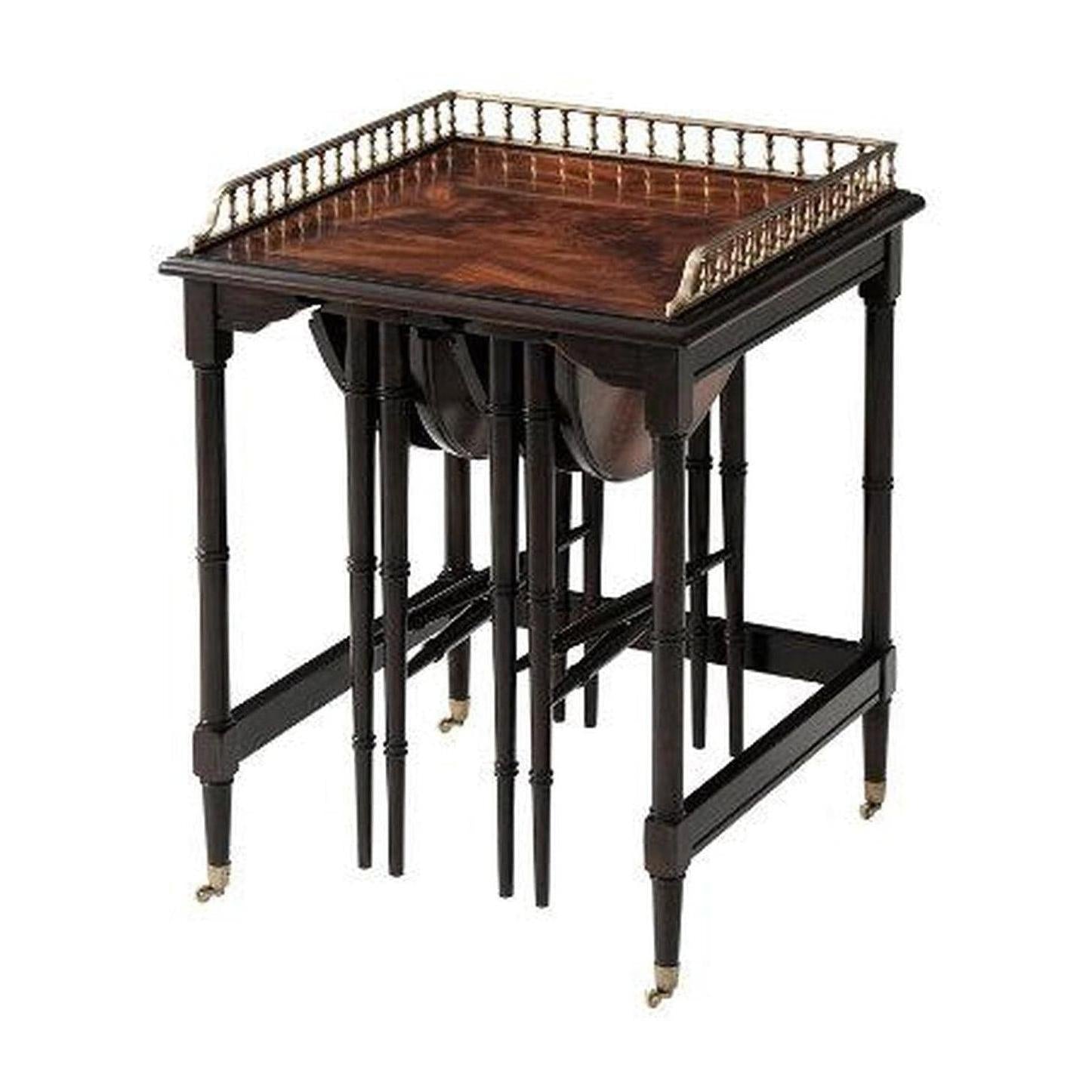 Theodore Alexander Ingenious Nesting Tables - Set of 3