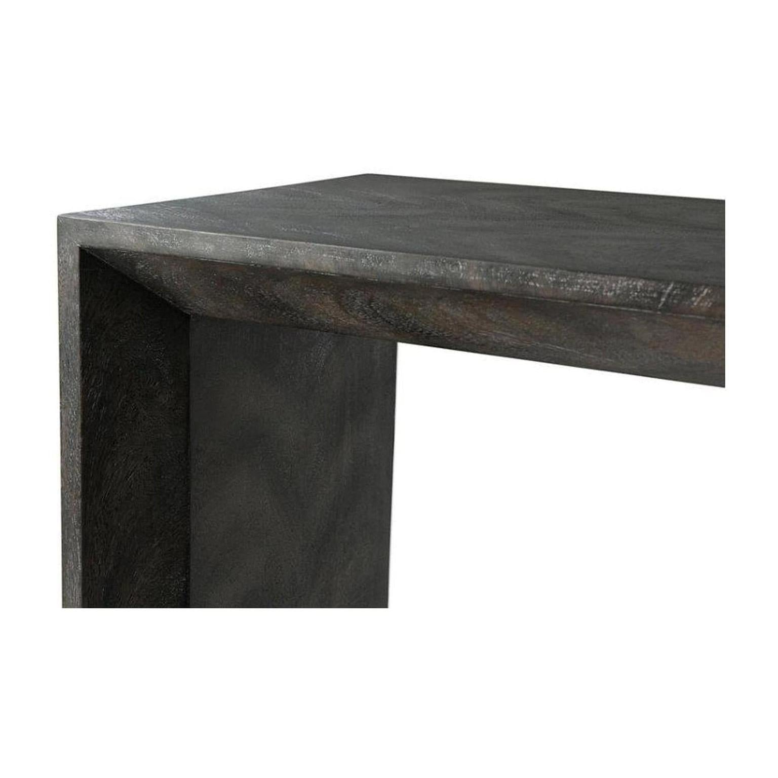 Theodore Alexander TA Studio Jayson Console Angled Knife Edge Legs Table