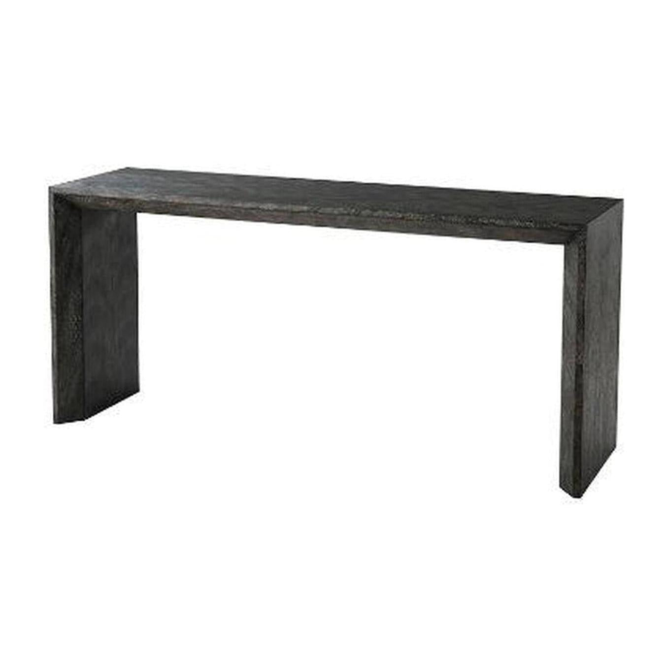 Theodore Alexander TA Studio Jayson Console Angled Knife Edge Legs Table