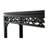 Theodore Alexander Long Hall Burl Console Table