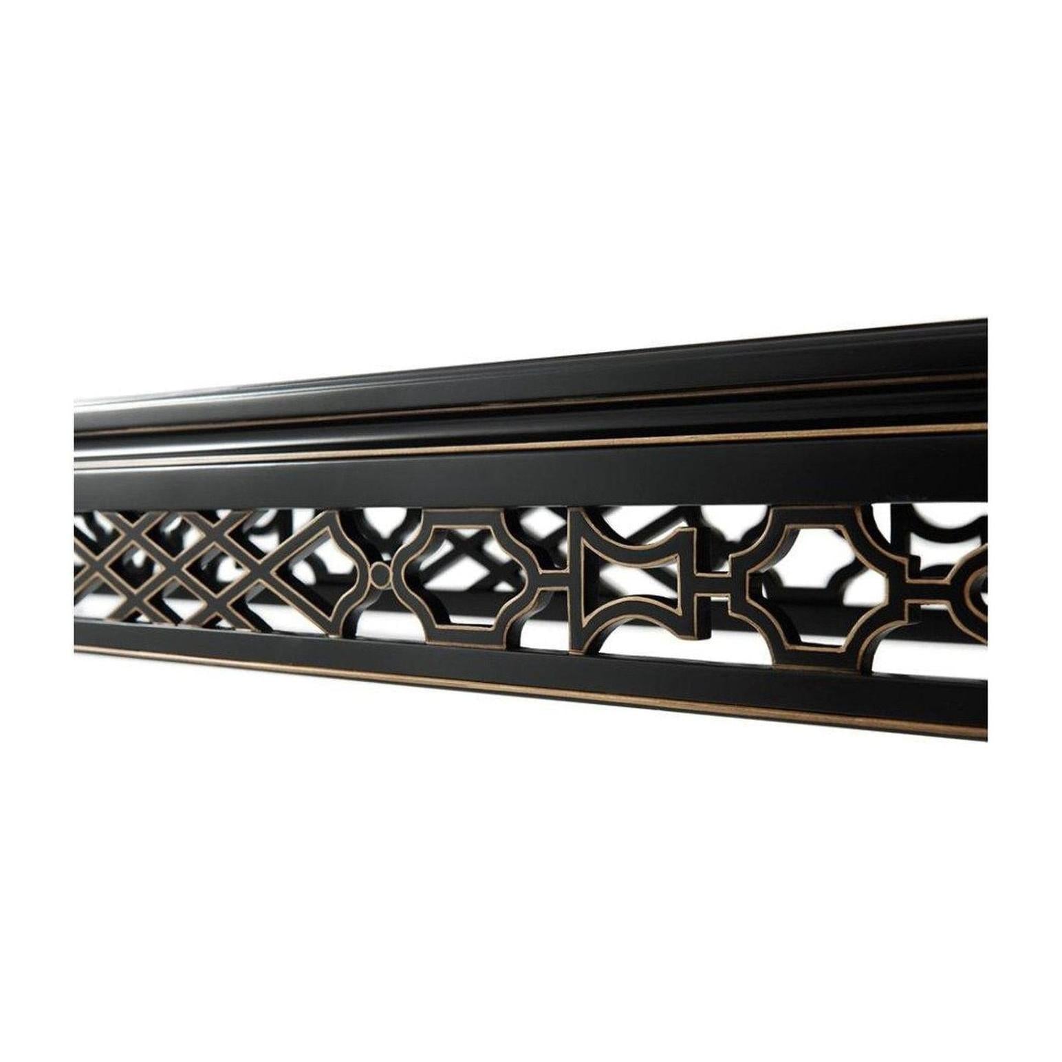 Theodore Alexander Long Hall Chinoiserie Console Table