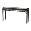 Theodore Alexander Long Hall Chinoiserie Console Table