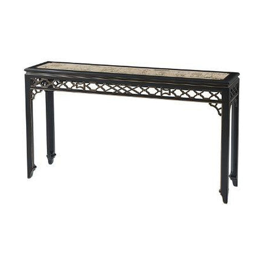 Theodore Alexander Long Hall Chinoiserie Console Table