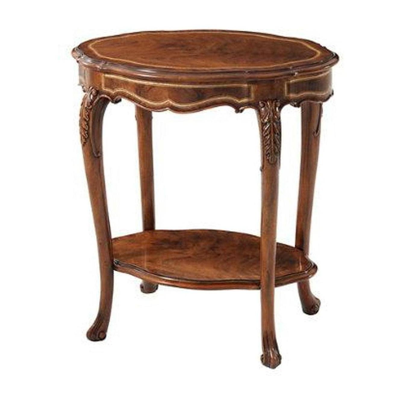 Theodore Alexander Oval Millard Accent Table