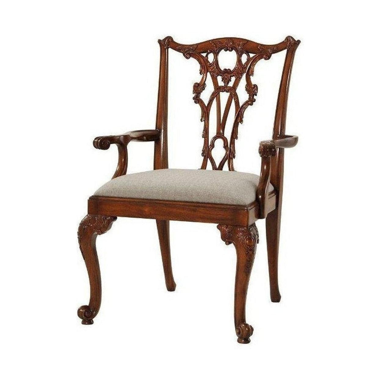 Theodore Alexander Seated in Rococo Splendour Armchair - Set of 2