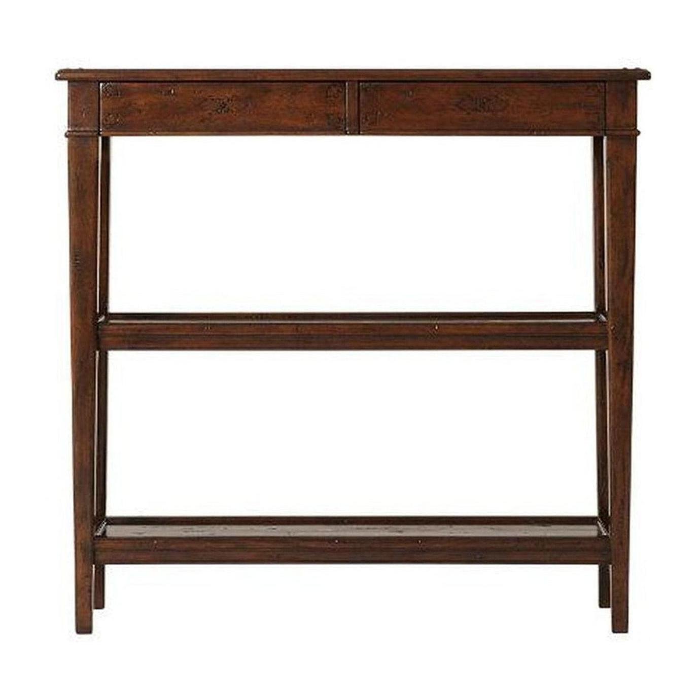 Theodore Alexander Subtly Incised Console Table