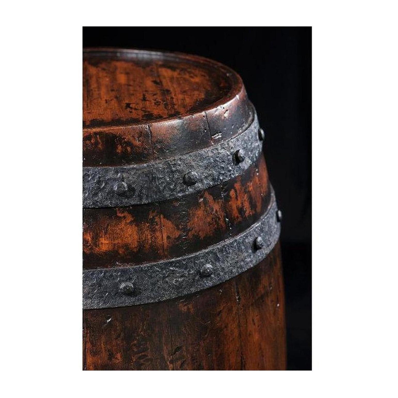 Theodore Alexander Talbot Barrel Accent Table