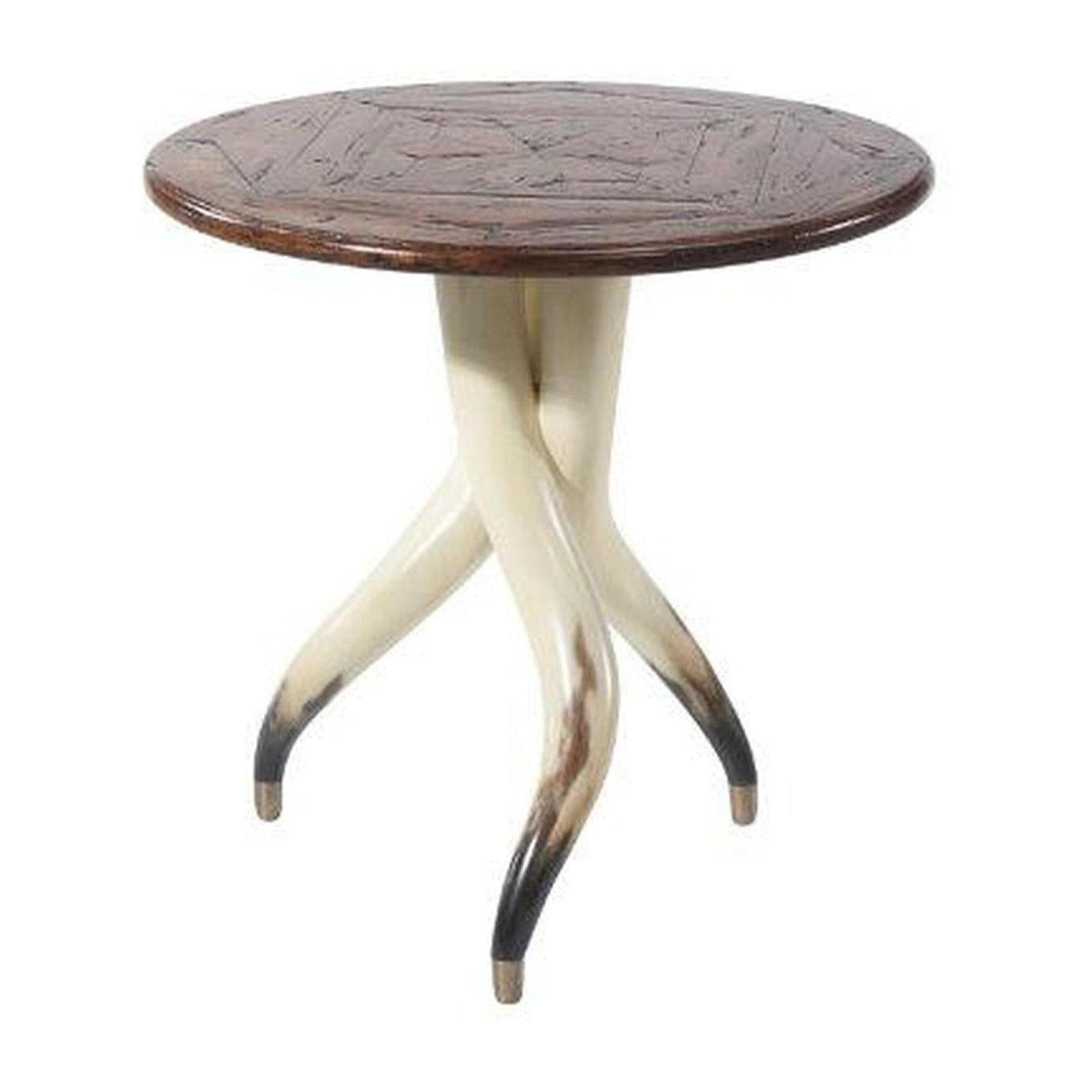 Theodore Alexander The Longhorn Side Table