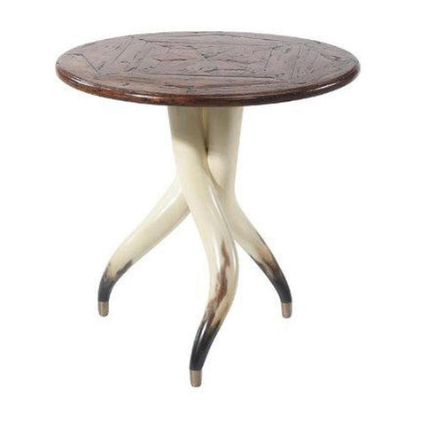 Theodore Alexander The Longhorn Side Table