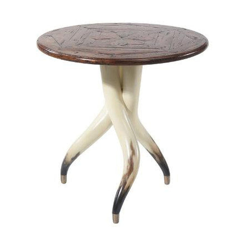 Theodore Alexander The Longhorn Side Table