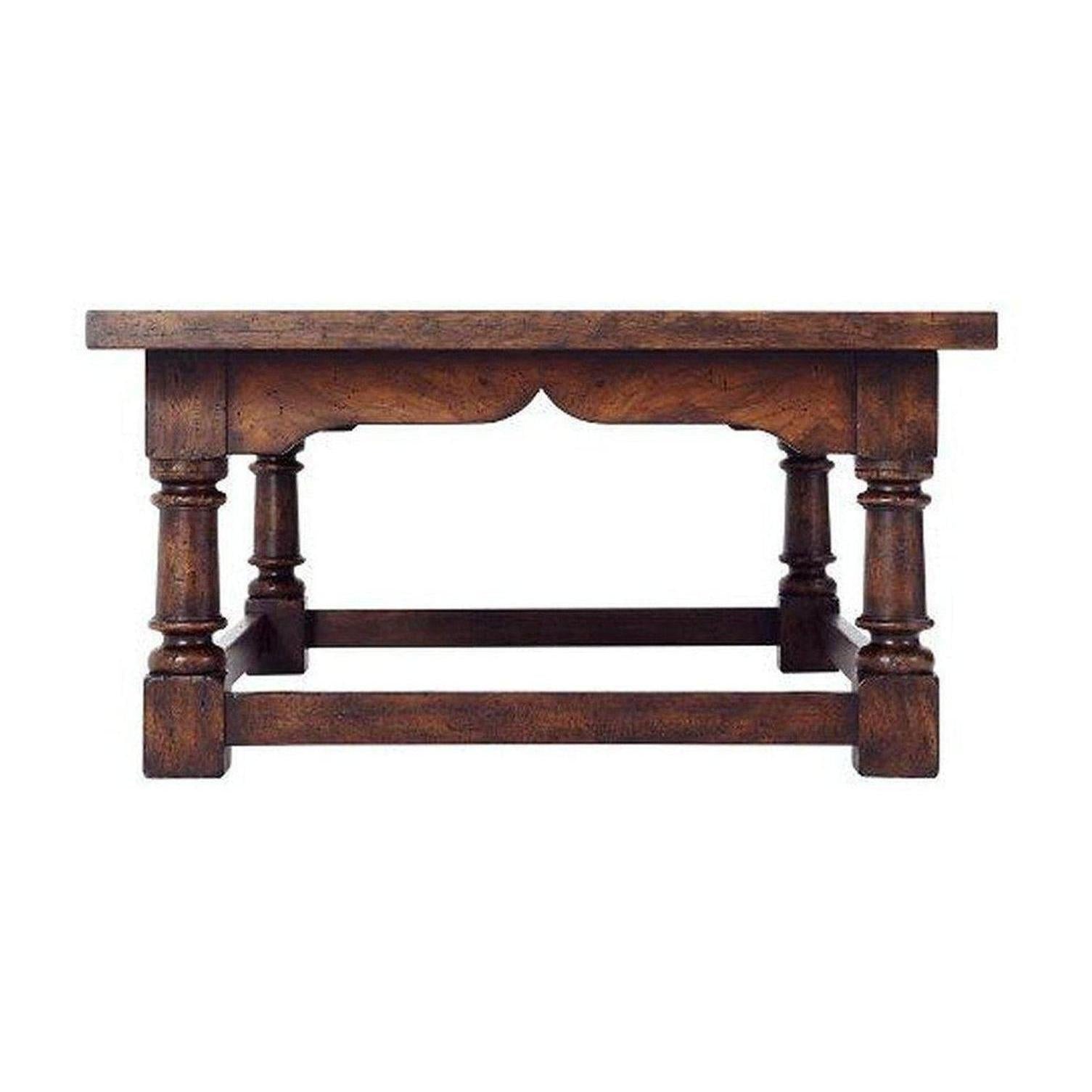 Theodore Alexander Victory Oak Cocktail Table