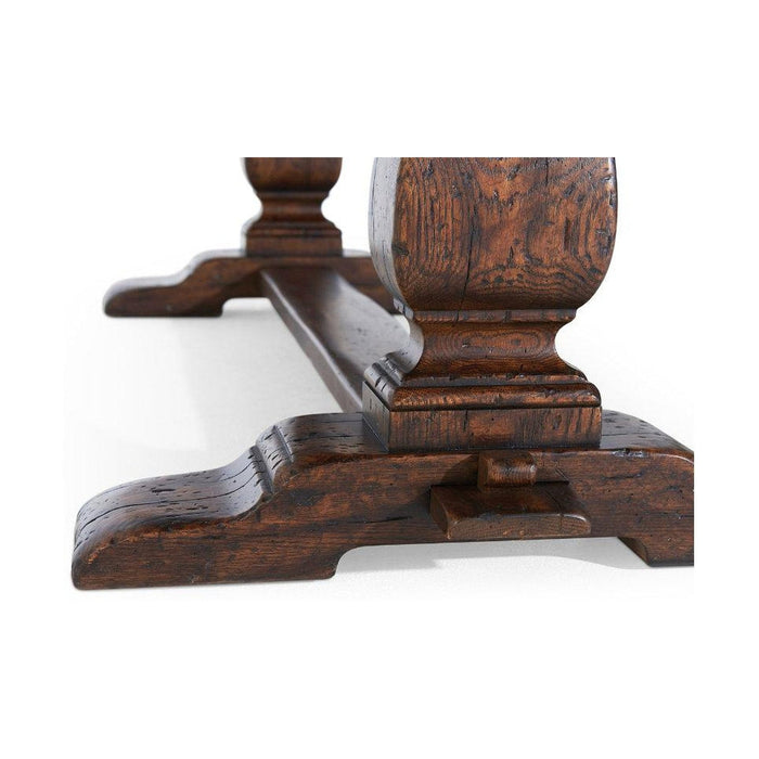 Theodore Alexander Victory Oak Refectory Dining Table